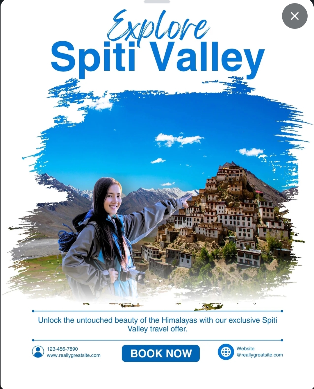 Himachal sightseeing Instagram post by taxi union